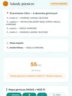 Ryzyko: szkody górnicze